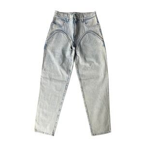 Y/Project Cut Out Rhinestone Jeans